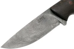 Autine Damascus Kurbads, Wengé, Damast, Fourreau RH Brun, Couteau Outdoor -Magasin de couteaux AT KUR WNG DAM 03 autine v201909