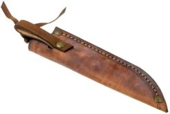 Autine Damascus Kurbads, Wengé, Damast, Fourreau RH Brun, Couteau Outdoor -Magasin de couteaux AT KUR WNG DAM 08 autine v201909