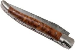 Laguiole En Aubrac 12 Cm Balbach Damast, Tuya L0212THI/FDBB1, Couteau Laguiole -Magasin de couteaux AUL0212THI FDBB1 04 laguiole en aubrac