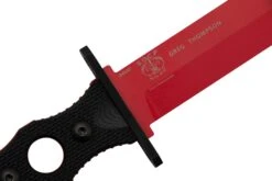 Benchmade SOCP Red 185T Trainer, Couteau Fixe, Greg Thompson Design -Magasin de couteaux BE185T 05 benchmade
