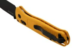 Benchmade Bugout X Work Sharp Exclusive 535WS Amber Yellow, Cerakote CPM 20CV Couteau De Poche -Magasin de couteaux BE535WS 04 benchmade