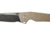 Bestech Barracuda BG15C-2 Black Stonewash Satin, Beige G10, Couteau De Poche -Magasin de couteaux BHBG15C 2 01 bestech knives