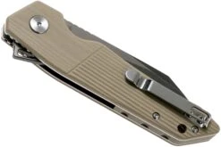Bestech Barracuda BG15C-2 Black Stonewash Satin, Beige G10, Couteau De Poche -Magasin de couteaux BHBG15C 2 04 bestech knives
