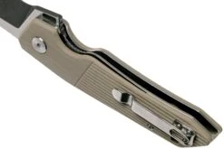 Bestech Barracuda BG15C-2 Black Stonewash Satin, Beige G10, Couteau De Poche -Magasin de couteaux BHBG15C 2 05 bestech knives