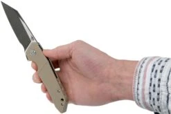 Bestech Barracuda BG15C-2 Black Stonewash Satin, Beige G10, Couteau De Poche -Magasin de couteaux BHBG15C 2 08 bestech knives