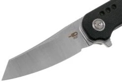 Bestech Syntax BG40A Black G10, Two Tone Satin Couteau De Poche, Todd Knife & Tool Design -Magasin de couteaux BHBG40A 03 bestech
