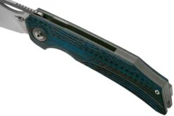 Bestech Falko BL01B Satin Blue Couteau De Poche -Magasin de couteaux BHBL01B 07 bestech