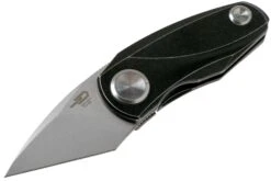 Bestech Tulip Frame Lock Black BT1913E Couteau De Poche, Ostap Hel Design -Magasin de couteaux BHBT1913E 03 bestech