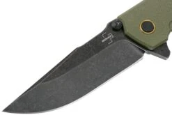 Böker Plus Kihon Assisted OD Green 01BO164 Couteau De Poche, Lucas Burnley Design -Magasin de couteaux BO01BO164 03 boker