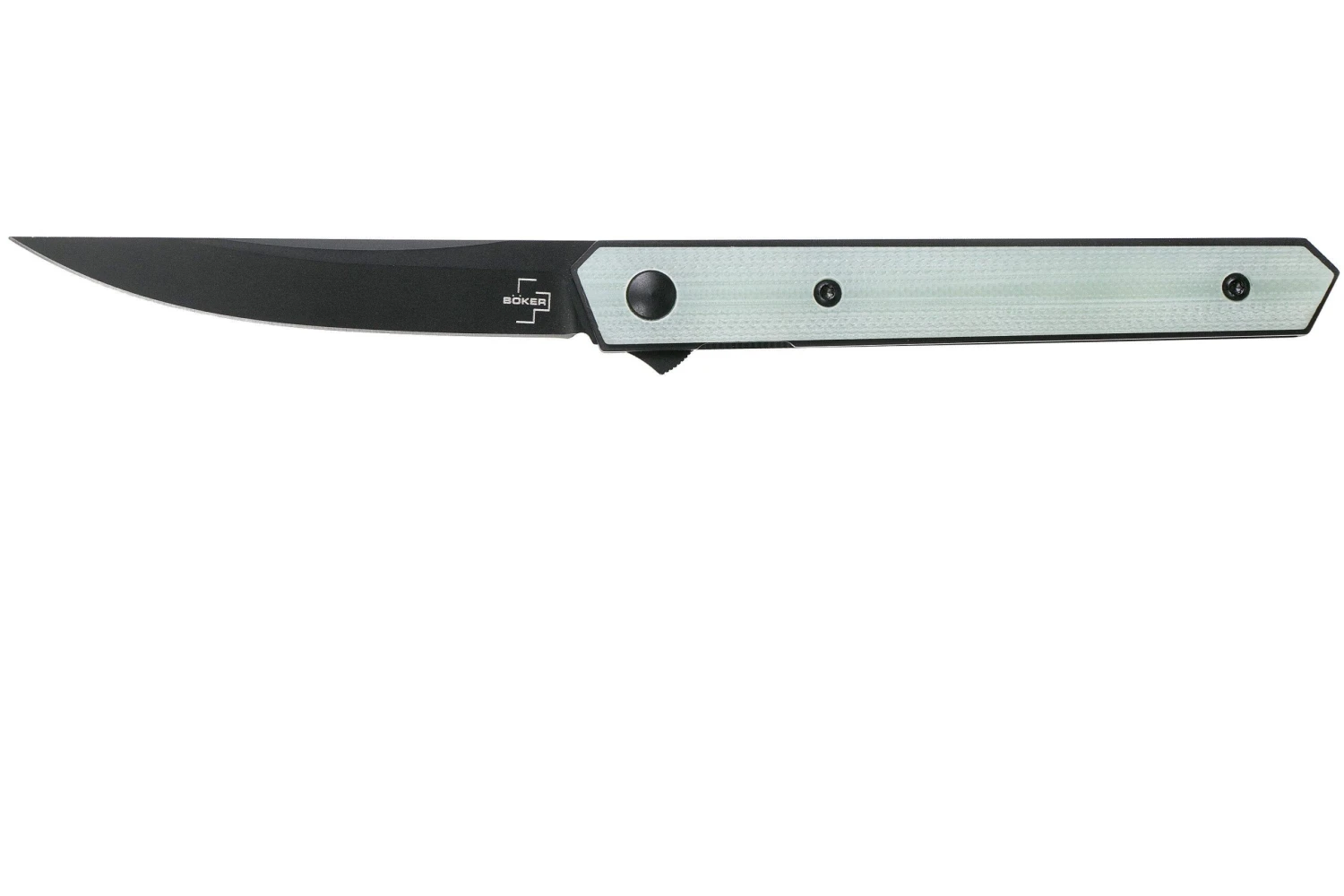 Böker Plus Kwaiken Air Mini Jade G10 01BO331 Couteau De Poche, Lucas Burnley Design 3 Böker Plus Kwaiken Air Mini Jade G10 01BO331 Couteau De Poche, Lucas Burnley Design