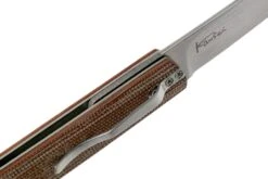 Böker Plus Wasabi Natural Canvas Micarta 01BO633SOI M390 Knivesandtools Exclusive Couteau De Poche -Magasin de couteaux BO01BO633SOI 06 boker plus