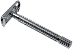 Böker Safety Razor Butterfly L Chrome 04BO217 Rasoir Classique, Chromé 5 Böker Safety Razor Butterfly L Chrome 04BO217 Rasoir Classique, Chromé -Magasin de couteaux BO04BO217 02 boker