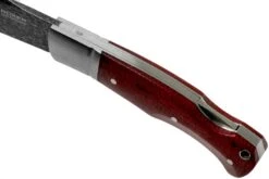 Böker Boxer 111025DAM Damascus, Micarta Couteau De Gentleman, Raphael Durand Design -Magasin de couteaux BO111025DAM 07 boker