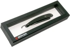 Böker Manufaktur Ebony Damascus Rasoir Coupe-chou 140609DAM -Magasin de couteaux BO140609DAM 07 boker