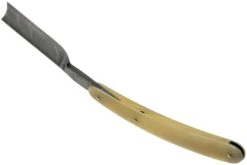 Böker Manufaktur Damascus Horn Rasoir Coupe-choux 140623DAM 12 Böker Manufaktur Damascus Horn Rasoir Coupe-choux 140623DAM -Magasin de couteaux BO140623DAM 04 boker