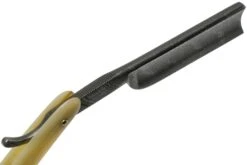 Böker Manufaktur Damascus Horn Rasoir Coupe-choux 140623DAM 13 Böker Manufaktur Damascus Horn Rasoir Coupe-choux 140623DAM -Magasin de couteaux BO140623DAM 05 boker