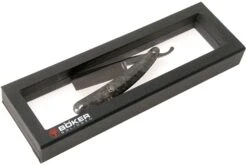 Böker Manufaktur Solingen Black Amboina 140919 Rasoir Coupe-choux -Magasin de couteaux BO140919 06 boker