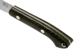 Bark River Bird & Trout CPM S45VN, Green Canvas Micarta -Magasin de couteaux BRK04 171GCM 05 bark river knives