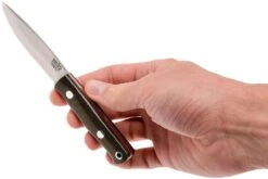 Bark River Mini Bushcrafter CPM 3V, Green Canvas Micarta, Red Liner 15 Bark River Mini Bushcrafter CPM 3V, Green Canvas Micarta, Red Liner -Magasin de couteaux BRK06 022GNC RL 06 bark river brk06 022gnc rl 06