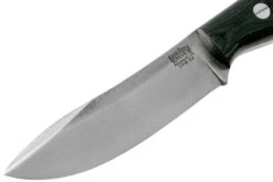 Bark River Mini Aurora Hunter CPM 3V, Black Canvas Micarta -Magasin de couteaux BRK06 028BRKC 03 bark river knives