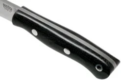 Bark River Mini Aurora Hunter CPM 3V, Black Canvas Micarta -Magasin de couteaux BRK06 028BRKC 05 bark river knives