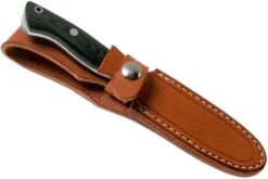 Bark River Mini Aurora Hunter CPM 3V, Black Canvas Micarta -Magasin de couteaux BRK06 028BRKC 06 bark river knives