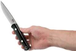 Bark River Bushcrafter II CPM 3V, Black Canvas Micarta 15 Bark River Bushcrafter II CPM 3V, Black Canvas Micarta -Magasin de couteaux BRK06 123BRKC 06 bark river knives