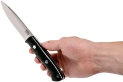 Bark River Aurora CPM Cru-Wear, Black Canvas Micarta, Couteau Bushraft -Magasin de couteaux BRK06 163BRKC 06 bark river brk06 163brkc 06