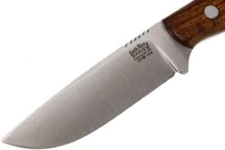 Bark River Bravo Necker II CPM 154CM, Desert Ironwood, Brown Sheath -Magasin de couteaux BRK07 002DIW2 03 bark river brk07 002diw2 03
