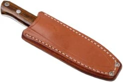 Bark River Bravo Necker II CPM 154CM, Desert Ironwood, Brown Sheath -Magasin de couteaux BRK07 002DIW2 07 bark river brk07 002diw2 07