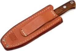 Bark River Bravo Necker II CPM 154CM, Desert Ironwood, Brown Sheath -Magasin de couteaux BRK07 002DIW2 08 bark river brk07 002diw2 08