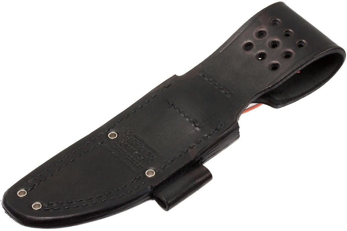 Bark River Bravo 1 LT CPM 3V, Blaze Orange G10, Black Liners, Black Sheath 10 Bark River Bravo 1 LT CPM 3V, Blaze Orange G10, Black Liners, Black Sheath – Image 8