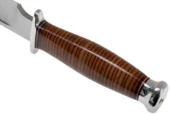 Bark River Teddy A2 Stacked Leather, Double Quillion Couteau Outdoor 12 Bark River Teddy A2 Stacked Leather, Double Quillion Couteau Outdoor -Magasin de couteaux BRK08 114SLDQ 04 bark river knives