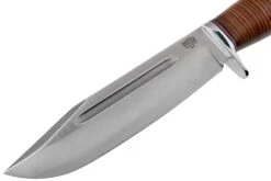 Bark River Teddy 2 A2 Stacked Leather Single Quillion Couteau Outdoor 11 Bark River Teddy 2 A2 Stacked Leather Single Quillion Couteau Outdoor -Magasin de couteaux BRK08 214SLDQ 03 bark river knives