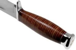 Bark River Teddy 2 A2 Stacked Leather Single Quillion Couteau Outdoor 12 Bark River Teddy 2 A2 Stacked Leather Single Quillion Couteau Outdoor -Magasin de couteaux BRK08 214SLDQ 04 bark river knives
