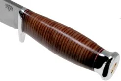 Bark River Teddy 2 A2 Stacked Leather Single Quillion Couteau Outdoor 13 Bark River Teddy 2 A2 Stacked Leather Single Quillion Couteau Outdoor -Magasin de couteaux BRK08 214SLDQ 05 bark river knives