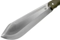 Bark River JX5 Vengeful 1 CPM 3V Green Canvas Micarta Machette Coupe-coupe -Magasin de couteaux BRK10 123GCM 03 bark river knives