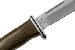 Buck 117 Brahma Pro, Green Micarta, 0117GRS, Couteau De Chasse -Magasin de couteaux BUCK0117GRS 05 buck
