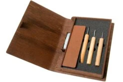 BeaverCraft Geometric Wood Carving Set S05 Book Kit De Sculpture Sur Bois Avec Boîte De Rangement Livre -Magasin de couteaux BVS05BOOK 03 beavercraft