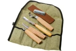 BeaverCraft Spoon Wood Carving Set S49 Avec Couteau à Sculpter Le Bois Géométrique -Magasin de couteaux BVS49 02 beavercraft