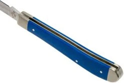 Case Slimline Trapper Blue G10 Smooth, 16746, 101048 SS Couteau De Poche -Magasin de couteaux CE16746 05 case