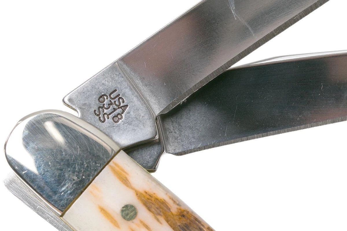 Case Medium Stockman Amber Jigged Bone, 00042, 6318 SS Couteau De Poche 6 Case Medium Stockman Amber Jigged Bone, 00042, 6318 SS Couteau De Poche – Image 4