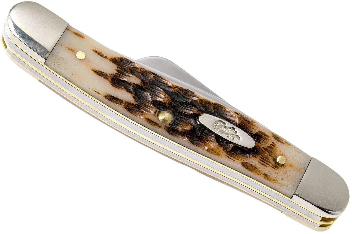 Case Medium Stockman Amber Jigged Bone, 00042, 6318 SS Couteau De Poche 9 Case Medium Stockman Amber Jigged Bone, 00042, 6318 SS Couteau De Poche – Image 7