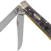 Case Mini Trapper Pocket Worn Grey Bone, Crandall Jig, 58414, 6207 CV Couteau De Poche -Magasin de couteaux CE58414 01 case knives