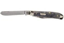 Case Mini Trapper Pocket Worn Grey Bone, Crandall Jig, 58414, 6207 CV Couteau De Poche -Magasin de couteaux CE58414 03 case knives