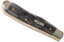 Case Mini Trapper Pocket Worn Grey Bone, Crandall Jig, 58414, 6207 CV Couteau De Poche -Magasin de couteaux CE58414 04 case knives