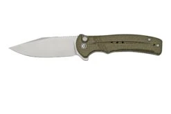 Civivi Cogent C20038D-5 Green Micarta Coarse, Couteau De Poche