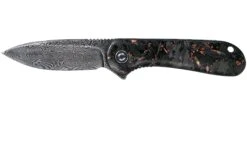 Civivi Elementum C907C-DS3 Damascus, Shredded Copper Carbonfiber Couteau De Poche