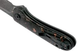 Civivi Elementum C907C-DS3 Damascus, Shredded Copper Carbonfiber Couteau De Poche -Magasin de couteaux CIC907C DS3 05 civivi