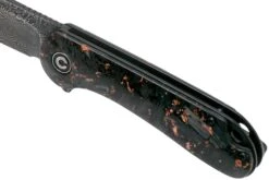 Civivi Elementum C907C-DS3 Damascus, Shredded Copper Carbonfiber Couteau De Poche -Magasin de couteaux CIC907C DS3 07 civivi